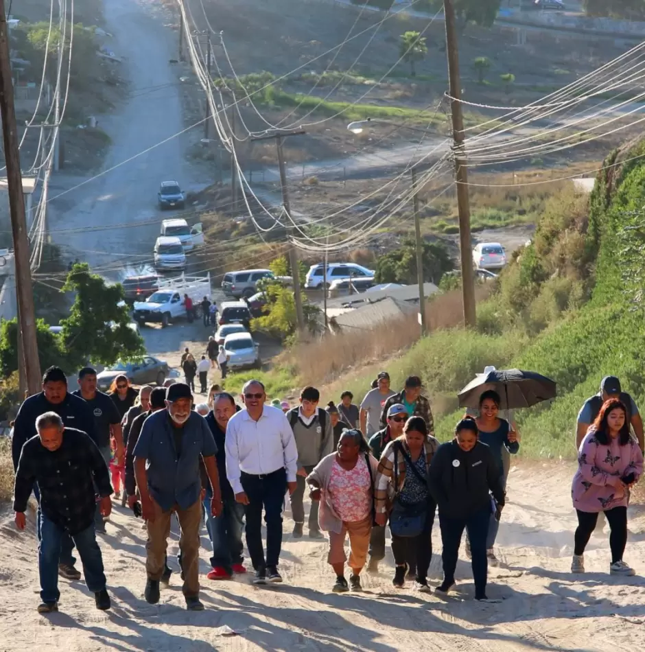Atienden llamado de los residentes del Ejido L�zaro C�rdenas Tercera Secci�n