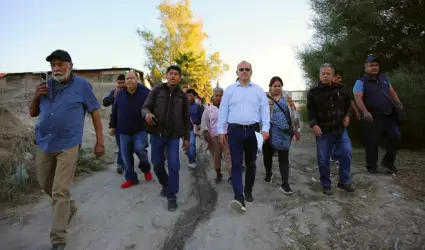 Atienden llamado de los residentes del Ejido L�zaro C�rdenas Tercera Secci�n
