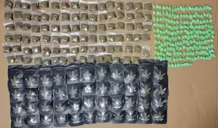 Dictan sentencia de m�s de ocho a�os a una persona detenida con armas, marihuana