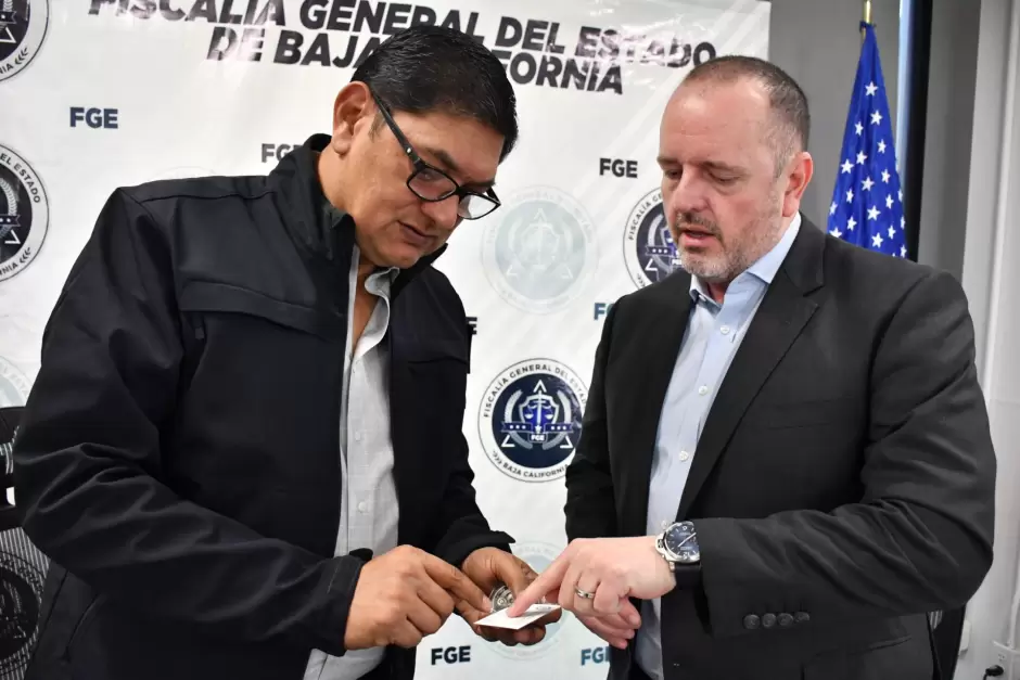 Realizan mesa de trabajo la Fiscal�a General del Estado y el FBI de Estados Unidos en M�xico