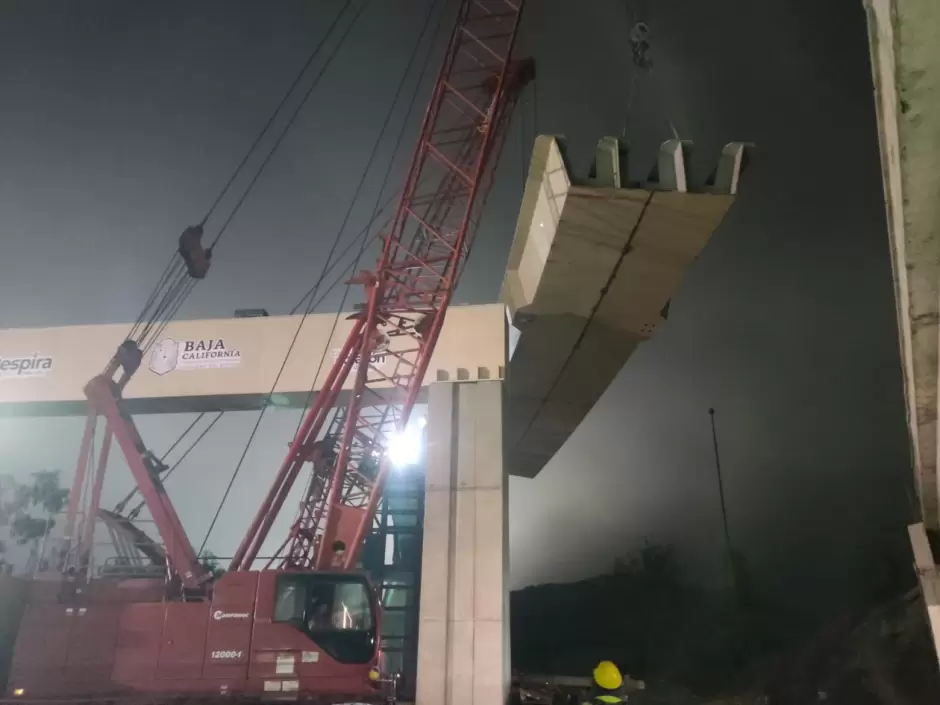 Avance significativo en construcci�n del Nodo Morelos en Tijuana