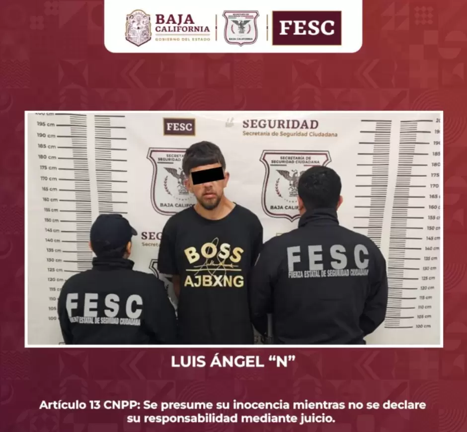 Detienen a cuatro pr�fugos de la justicia de BC