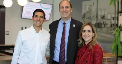Recibe alcalde Rom�n Cota a c�nsul general de los Estados Unidos