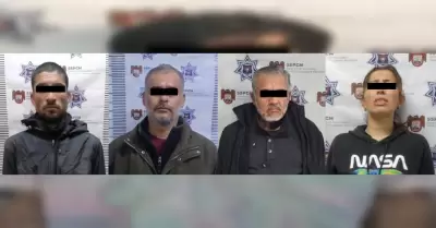 Detenci�n de cuatro fugitivos de la ley