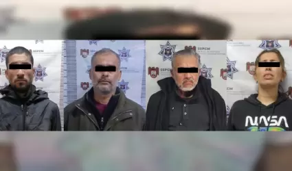 Detenci�n de cuatro fugitivos de la ley