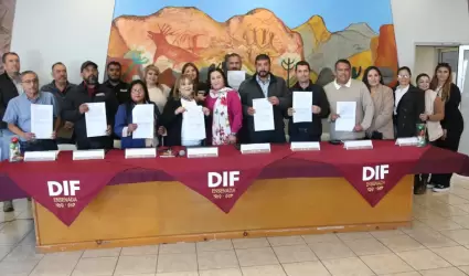 Establecen acuerdo DIF Municipal y Transportistas del Servicio Urbano