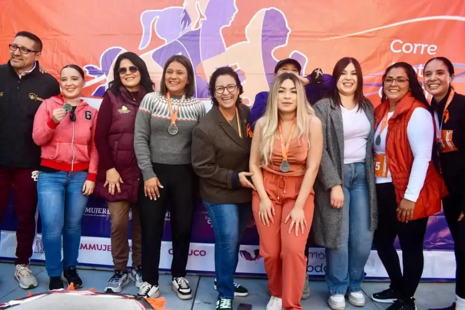 Gobierno de Roc�o Adame e Inmujer BC realizan carrera 5K "No a la Violencia