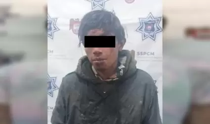 Sujeto que agredi� a un ciudadano con martillo