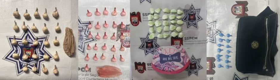 Polic�a Municipal captura a cuatro sujetos por delitos contra la salud