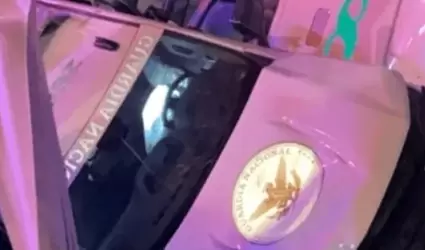 Veh�culo de la Guardia Nacional