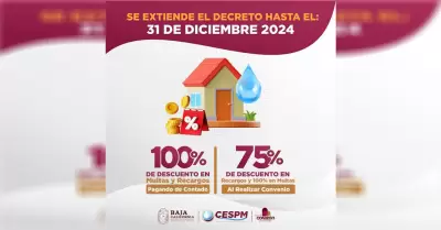 Extienden decreto de condonaci�n de recargos de agua hasta el 31 de diciembre