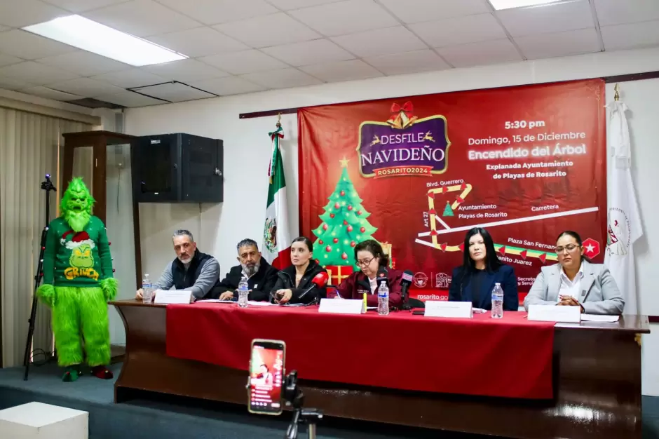 Presidenta Roc�o Adame invita al desfile navide�o el pr�ximo domingo 15 de diciembre