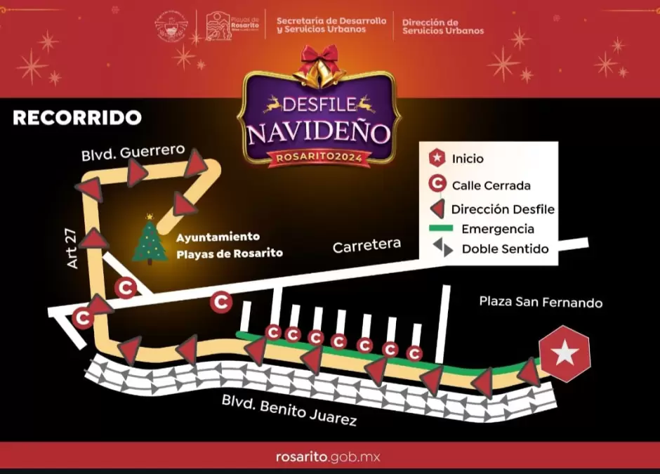 Presidenta Roc�o Adame invita al desfile navide�o el pr�ximo domingo 15 de diciembre