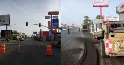 Cierran tramo de la Calzada Cuauht�moc por obras de mejora