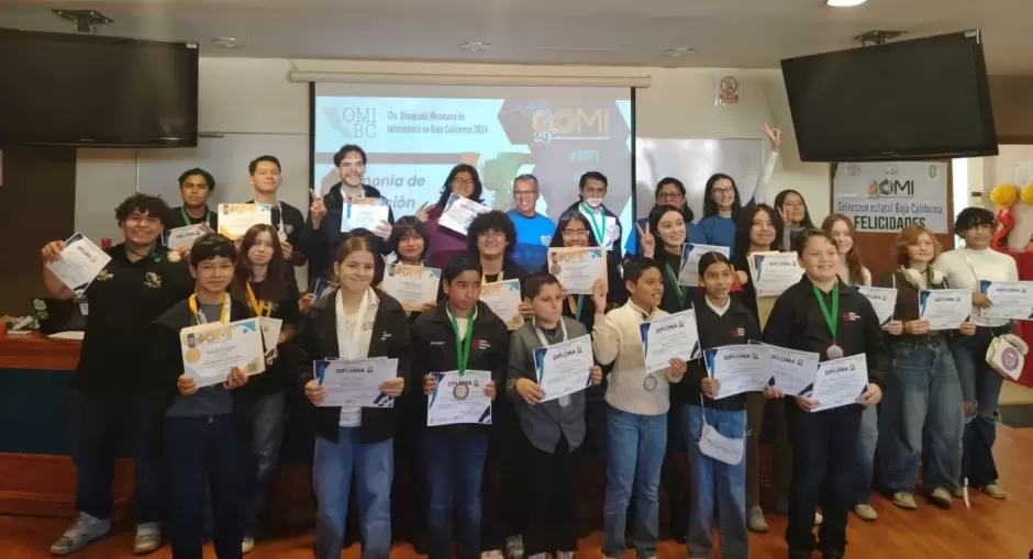 Seis estudiantes triunfan en la Olimpiada Mexicana de Inform�tica de BC
