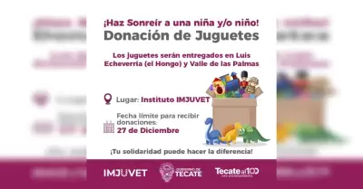 Donaci�n de juguetes