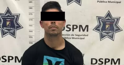 Detienen a hombre por posesi�n de veh�culo con reporte de robo