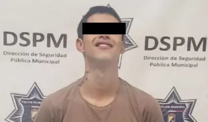 Joven es detenido por da�os a propiedad ajena en florer�a de Mexicali