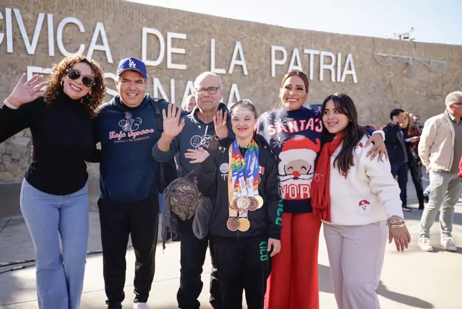 Pista de patinaje navide�a