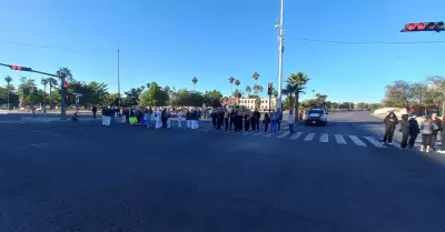 Manifestaci�n de personal del sector salud