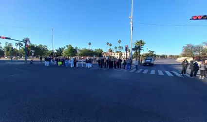 Manifestaci�n de personal del sector salud