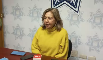 Ang�lica Pay�n Garc�a, titular de la Unidad de G�nero de la Polic�a Preventiva y