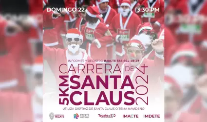 Carrera de Santa Claus 5K 2024