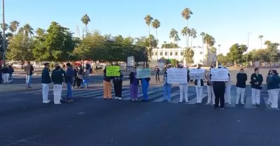 Manifestaci�n en Hermosillo