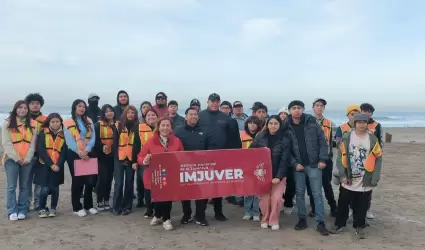 Limpieza en la playa
