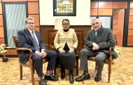 "Sin estridencia ni confrontaci�n", Monreal y Ad�n Augusto L�pez se re�nen con titular de Segob