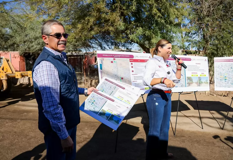 Rehabilitaci�n en vialidades de la zona poniente de Mexicali