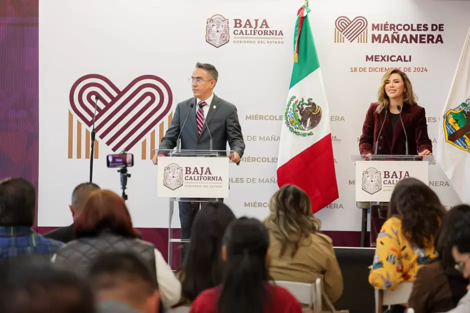 Destaca gobernadora Marina del Pilar mayores oportunidades acad�micas y m�s seguridad para la educaci�n en Baja California