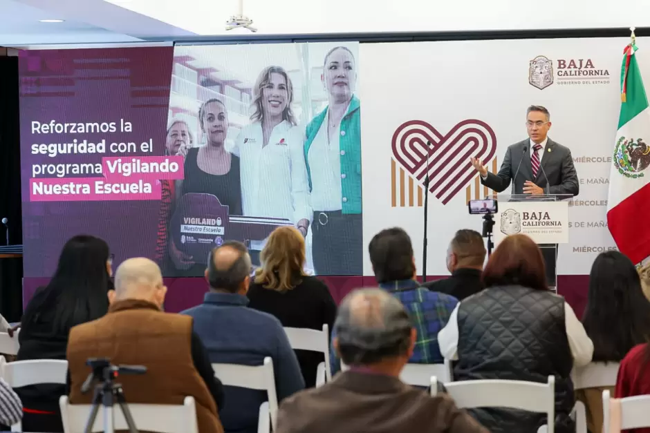 Destaca gobernadora Marina del Pilar mayores oportunidades acad�micas y m�s seguridad para la educaci�n en Baja California