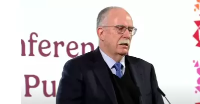 Julio Berdegu�, secretario de Agricultura