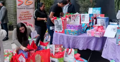 Festeja la fundaci�n Susana Guakil a m�s de 200 ni�os de la Zona Este