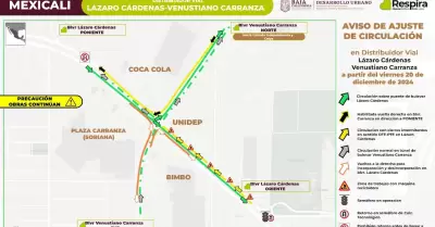 Anuncia SIDURT ajustes de circulaci�n en distribuidor vial L�zaro C�rdenas y Ven