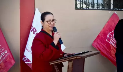 Alcaldesa Roc�o Adame entrega remodelaci�n de la Biblioteca Octavio Paz en la co