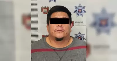 Tras una alerta del Bot�n Morado, agresor es capturado