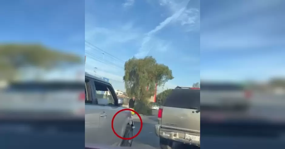 Parte da�ada del auto