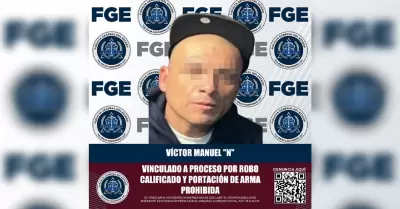 Vinculan a proceso a "El Visitas" por robo calificado y portaci�n de arma prohib