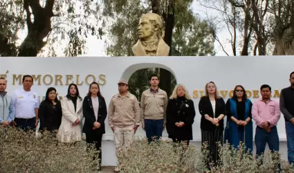 Conmemoran el aniversario luctuoso de Jos� Mar�a Morelos y Pav�n