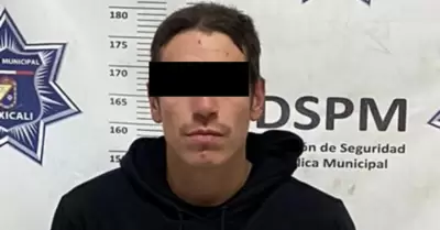 Detienen a hombre por posesi�n de enervantes en Mexicali
