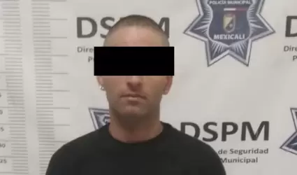Detenido por portaci�n de arma prohibida y orden de aprehensi�n por narcomenudeo