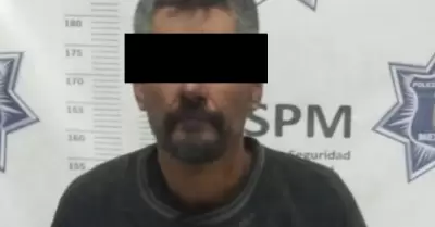Detienen a hombre por da�os en comercio