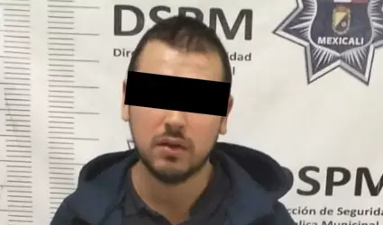 Detienen a hombre por da�o a la propiedad