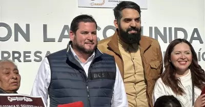 Attolini y Burgue�o trabajan en pro de los migrantes