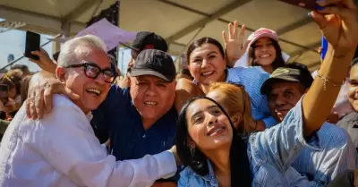 Rub�n Rocha Moya, gobernador de Sinaloa