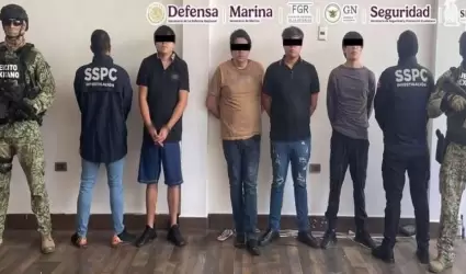 Detenidos en Sinaloa