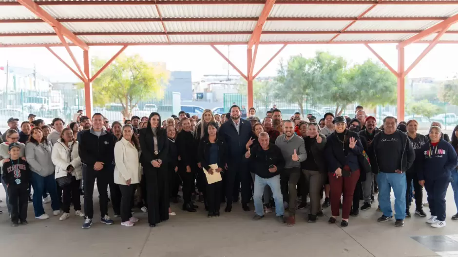 Arranque a nueva ruta de recolecci�n de basura en la colonia Lomas del Refugio