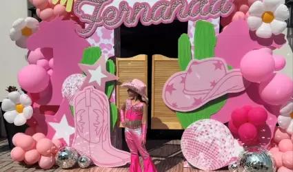 Fiesta de Mar�a Fernanda, hija de "Canelo" �lvarez